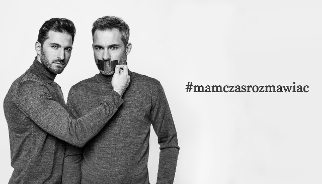 Rafał Maślak i Tomasz Maślak wspierają kampanię Krajowego Centrum do Spraw AIDS #mamczasrozmawiac