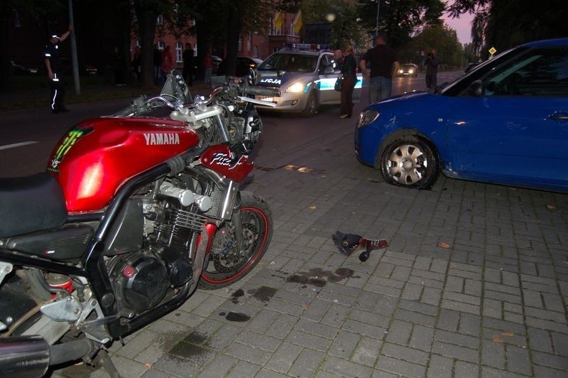 Wypadek w Szczecinku.
