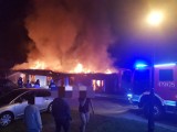 Pożar w domu seniora Erania w Malechowie pod Ustroniem Morskim [ZDJĘCIA]