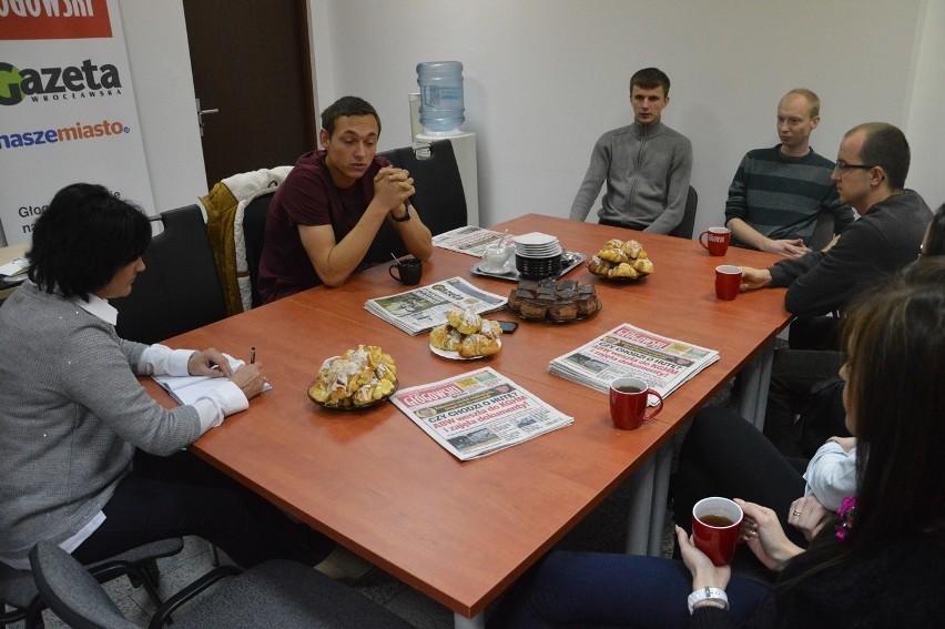 Spotkanie z młodymi mieszkańcami Głogowa zorganizowaliśmy w...