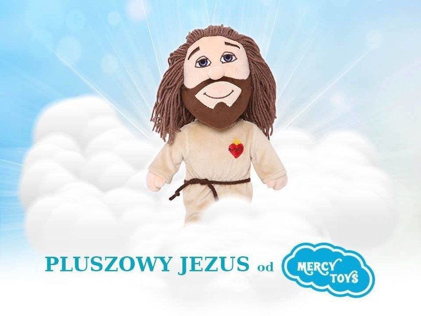 Pan Jezus - maskotka pluszowa do zabawy i modlitwy