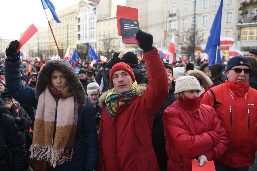 Poznań znów manifestował w obronie demokracji
