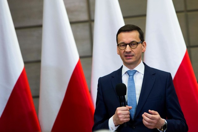 Premier Mateusz Morawiecki