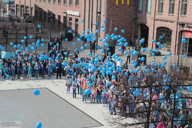 "Niebieska" akcja we Wzorcowni w 2018 roku.