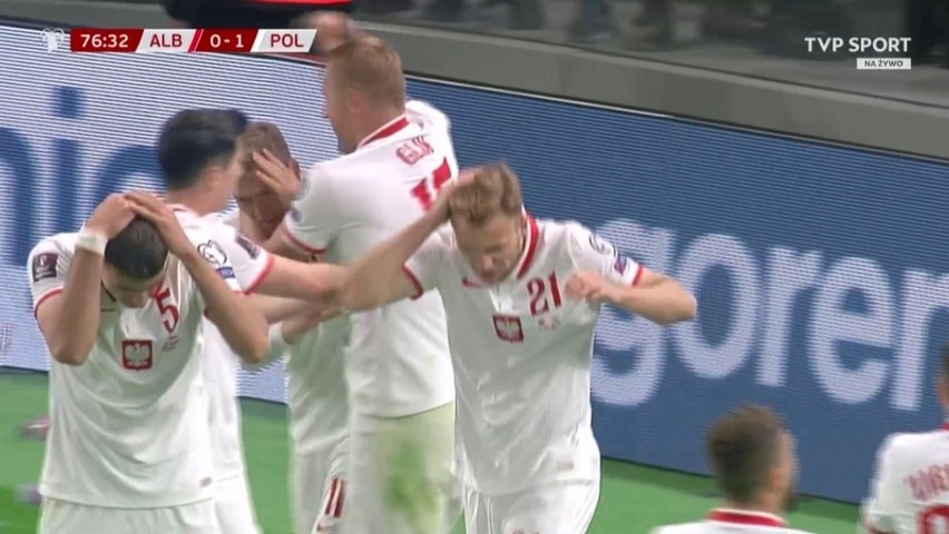 Mecz Polski z Albanią przerwany! Kibice obrzucili piłkarzy butelkami. Po przerwie sędzia wznowił spotkanie i Polska wygrała 1:0 WIDEO