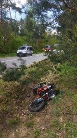 Śmiertelny wypadek z udziałem motocyklisty. 25-latek zginął na miejscu