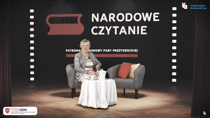 Narodowe Czytanie Ośrodka Doskonalenia Nauczycieli w Poznaniu 