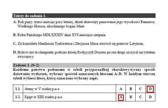 Egzamin gimnazjalny 2019 ODPOWIEDZI: POLSKI, HISTORIA, WOS...