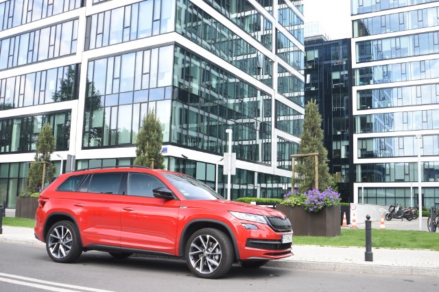 W naszym półrocznym teście długodystansowym Skoda Kodiaq Sportline 2.0 TDI SCR 4x4 (190 KM).Fot. Mark Snow