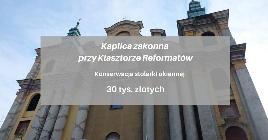 Komisja Konserwatorska podzieliła środki finansowe na prace...