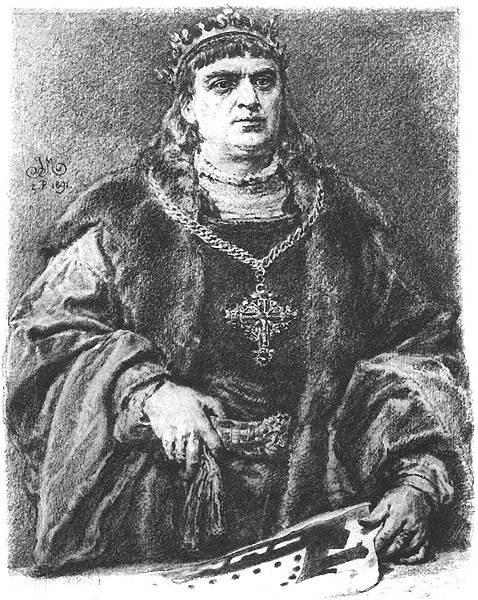 Król Zygmunt I Stary (na rysunku Jana Matejki z cyklu...