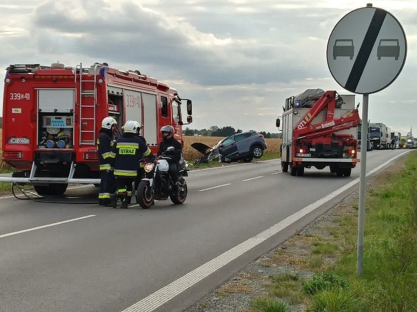 Obwodnica Wrocławia zablokowana. Poważny wypadek