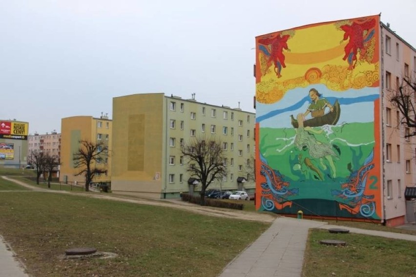 Tczew ma nowy niezwykły mural [ZDJĘCIA] 