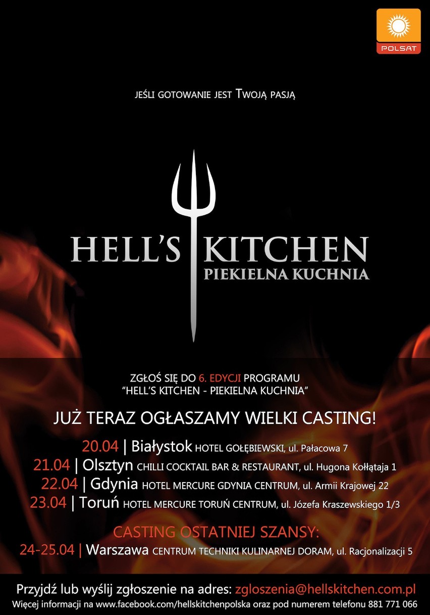 "Hell's Kitchen". Wystartowały castingi do 6. edycji!