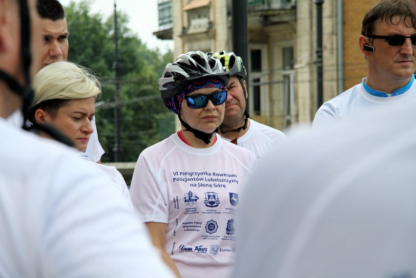 VI Rowerowa Pielgrzymka Policjantów na Jasną Górę (ZDJĘCIA)