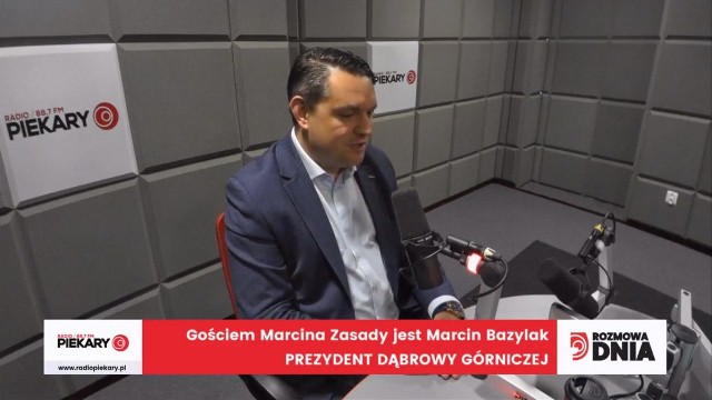Marcin Bazylak w porannym gościu Dziennika Zachodniego 8.05.2019.