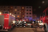 Pożar w bloku w Kielcach. Wszystkie służby postawione na nogi