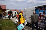 Czwarty transport z darami przygotowany przez diecezję sandomierską pojechał na Ukrainę. Gdzie dokładnie trafił? Zobacz zdjęcia