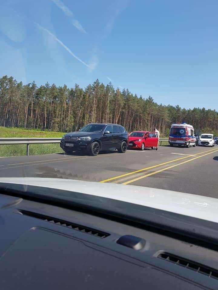 5 samochodów zderzyło się na trasie Goleniów - Szczecin