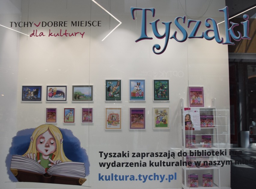 Tyszaki - wystawa ilustracji do książki Magdaleny Kulus w...