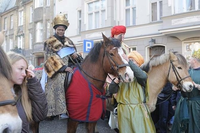 Oto obrazek z obchodów święta Trzech Króli sprzed roku