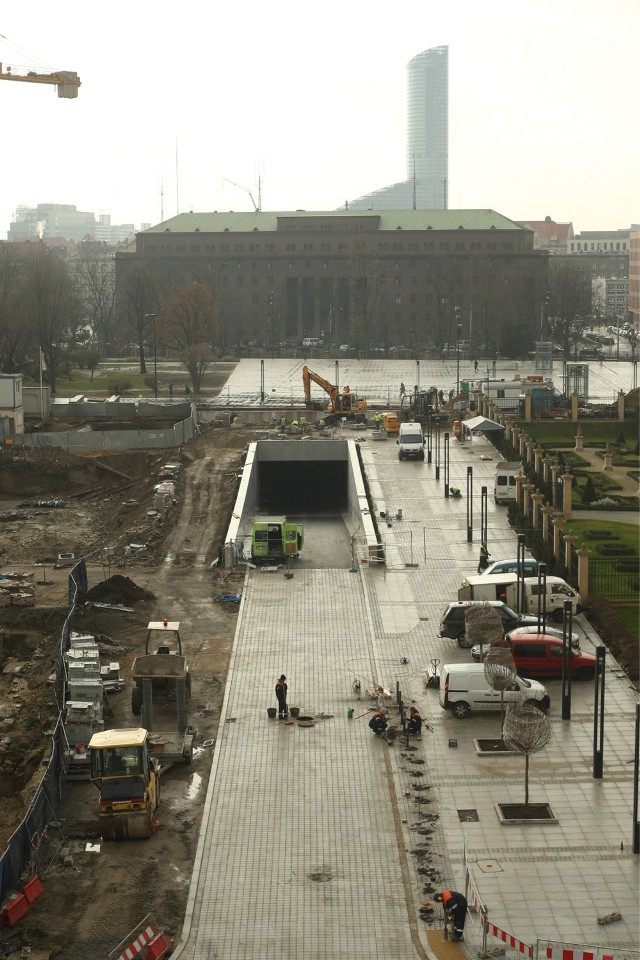 Tunel na Zamkowej poprowadzi kierowców do parkingu pod Narodowym Forum Muzyki