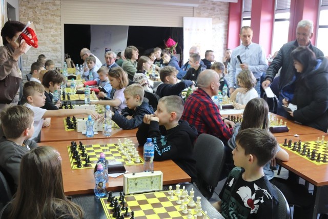 Wśród uczestników turnieju szachowego w Przysusze, byli też Ukraińcy.