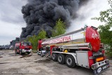 Pożar składowiska w Siemianowicach Śląskich. Sytuacja opanowana, trwa dogaszanie