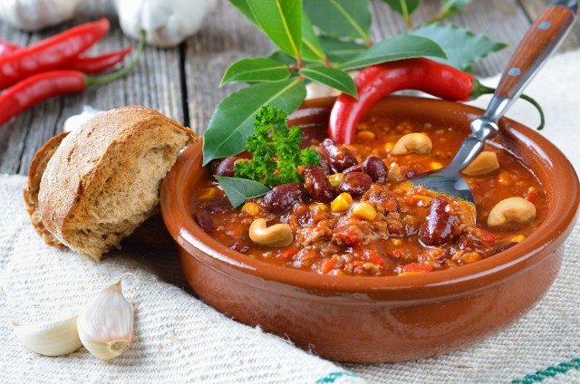 Chilli con carne to pomysł na szybki obiad.