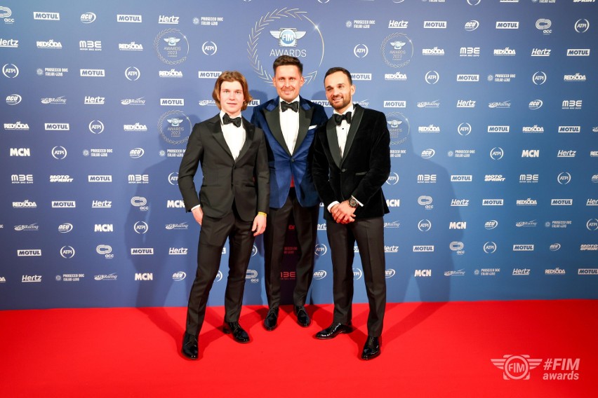 Mateusz Cierniak (z lewej) i Bartosz Zmarzlik (z prawej) w...
