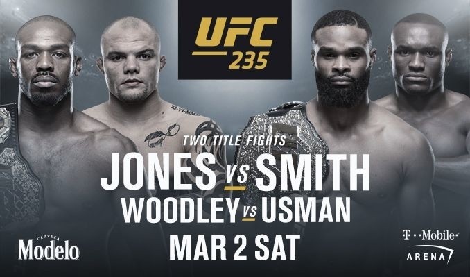 Walka Jon Jones - Anthony Smith: UFC 235. Transmisja na żywo w TV i ONLINE [karta walk - niedziela, 3.03.2019]