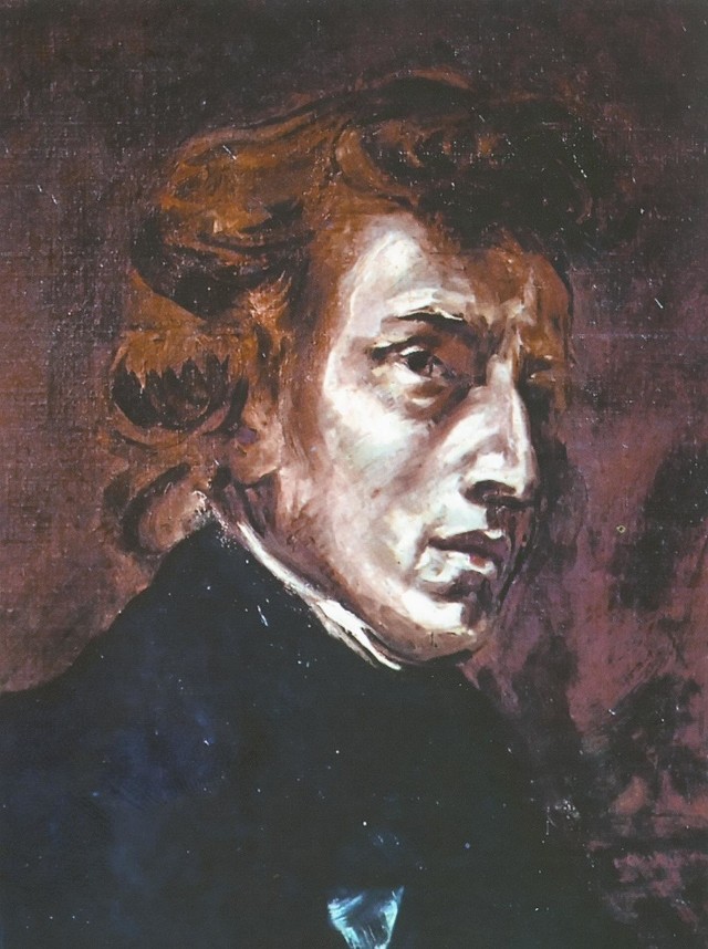 Portret Chopina pędzla Delacroix