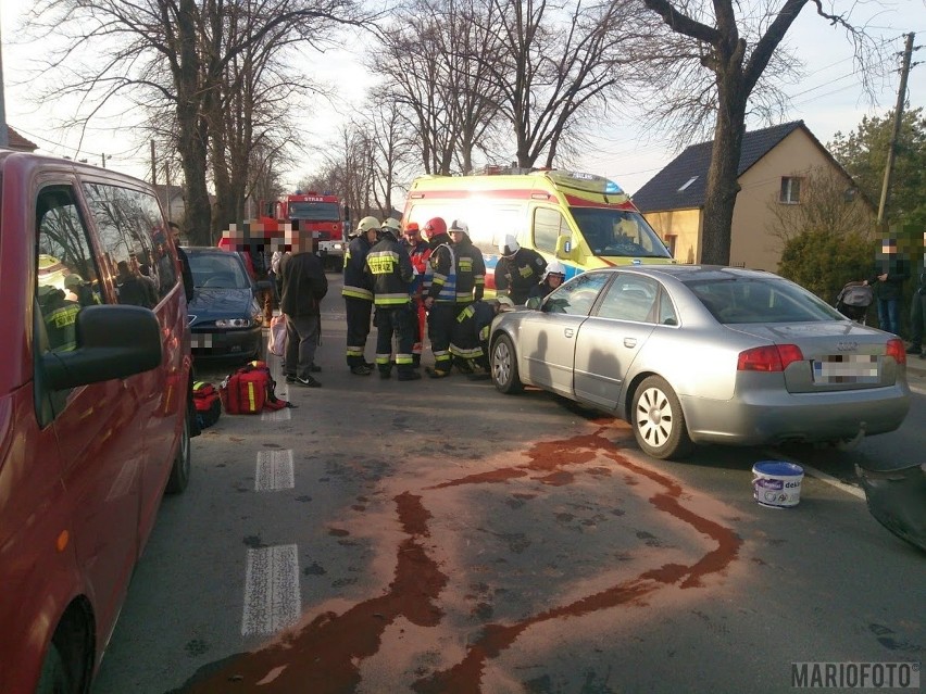 Na drodze wojewódzkiej 435 w Opolu (ulica Strzelecka, na...