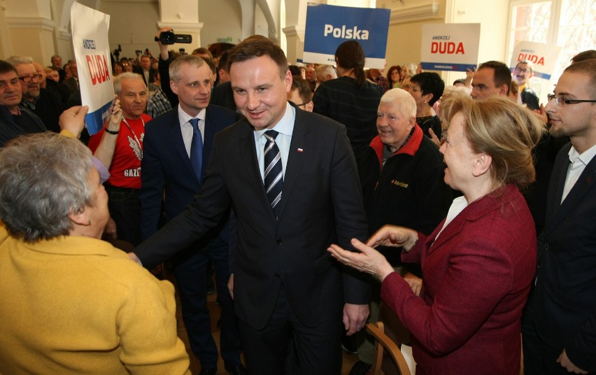 Andrzej Duda, kandydat Prawa i Sprawiedliwości na prezydenta...