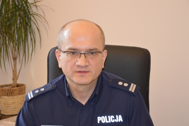 Młodszy  inspektor Krzysztof Sztejka to szef świebodzińskich policjantów. Komendą kieruje od grudnia 2016  roku
