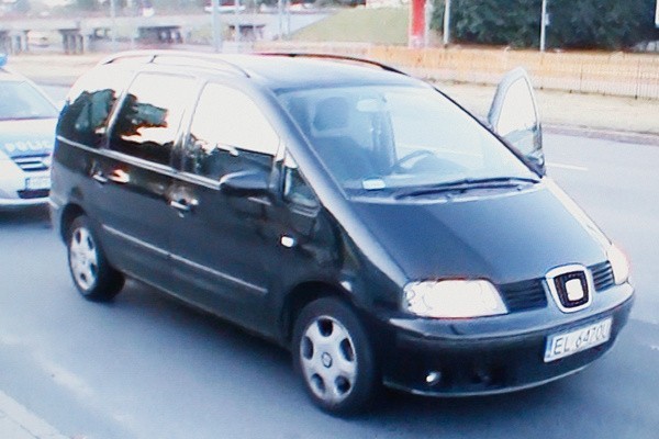 Łupem Daniela P. padł ten seat alhambra.