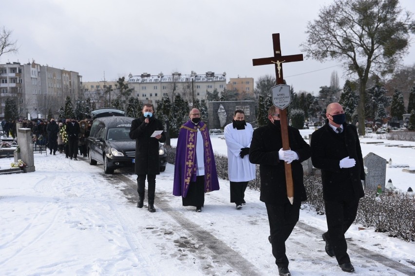 Pogrzeb Kamila Pulczyńskiego. Świat żużla pożegnał byłego zawodnika Apatora Toruń [zdjęcia]