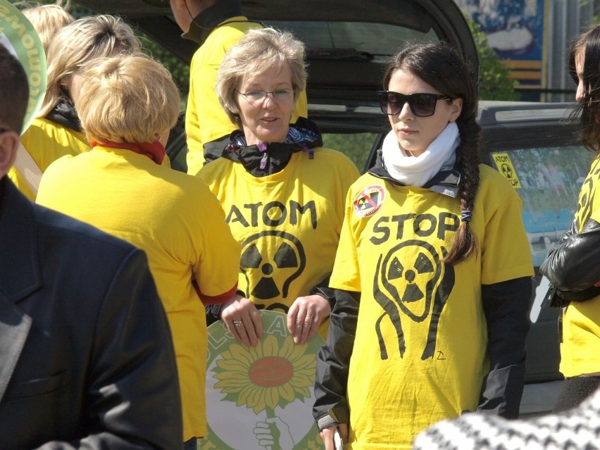 Stop atom - protest na 1 maja.