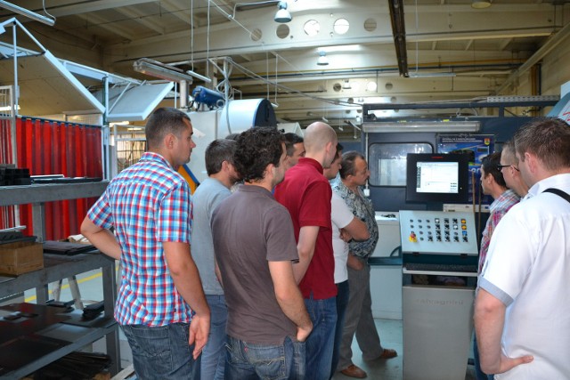 Szkolenia operatorów wykrawarek laserowych w suwalskiej firmie Malow.