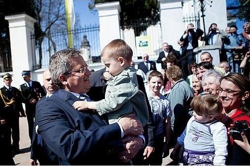 Prezydent Polski Bronisław Komorowski w Podlaskiem