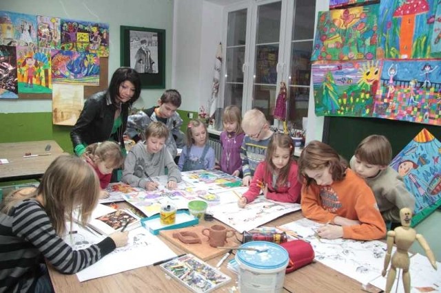 W Młodzieżowym Domu Kultury w Kielcach, dzieci pod-czas ferii będą mogły między innymi rozwijać swoje artystyczne zdolności.