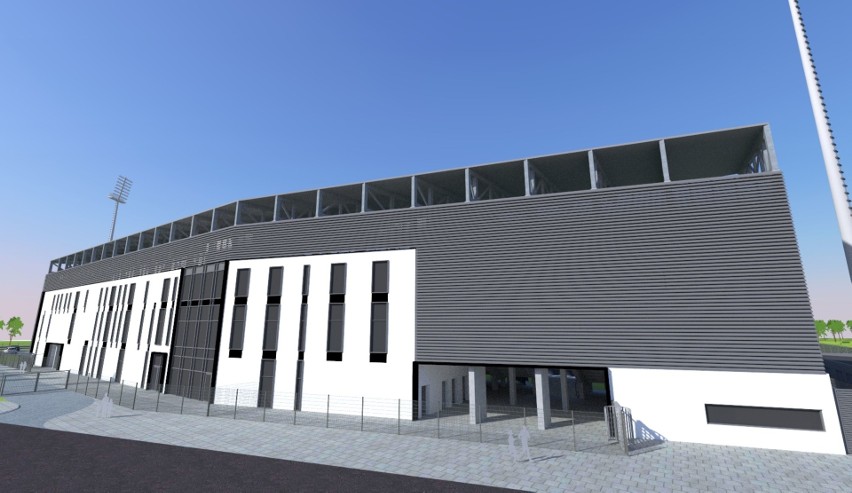 Miasto ogłosiło przetarg na budowę stadionu Sandecji. Czeka na propozycje do 11 września [WIZUALIZACJE] 