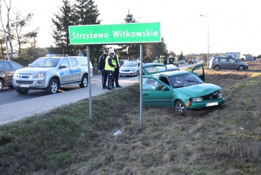 W miejscowości Strzyżewo Witkowskie w piątek na trasie...