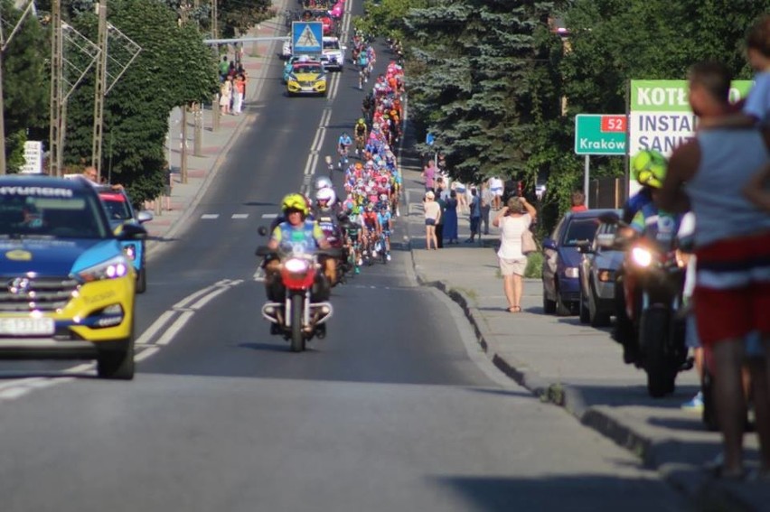 Kolarze 75. wyścigu Tour de Pologne przemknęli przez powiat wadowicki 