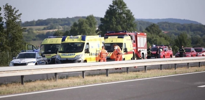 Wypadek Autobusu w Chorwacji. Dwie ranne kobiety z Jedlni już w Polsce, trafiły do szpitala w Pionkach