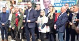 Green Truck w Ostrołęce. Spotkanie z kandydatami Trzeciej Drogi – PSL i Polski 2050 w Ostrołęce. 11 października 2023. Zdjęcia