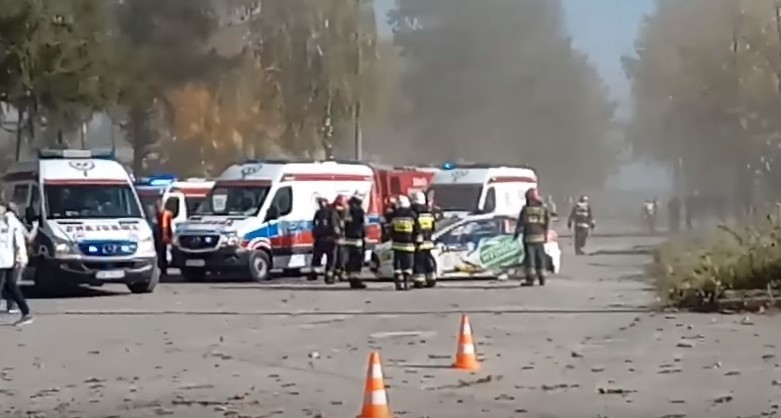 Wypadek podczas Rajdu Śląska