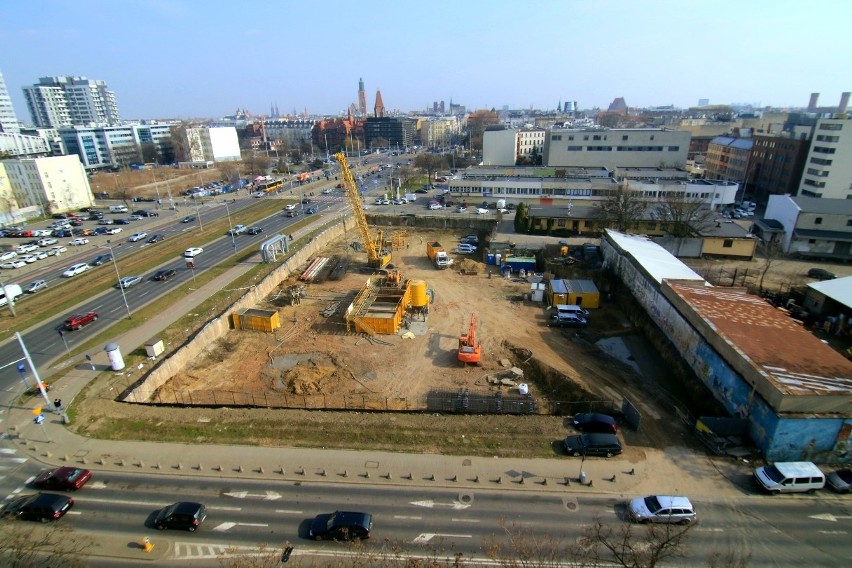 Rusza budowa biurowca Infinity we Wrocławiu.