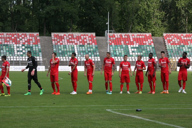 Piłkarze Zagłębia Sosnowiec przegrali sparing z Karpatami Lwów