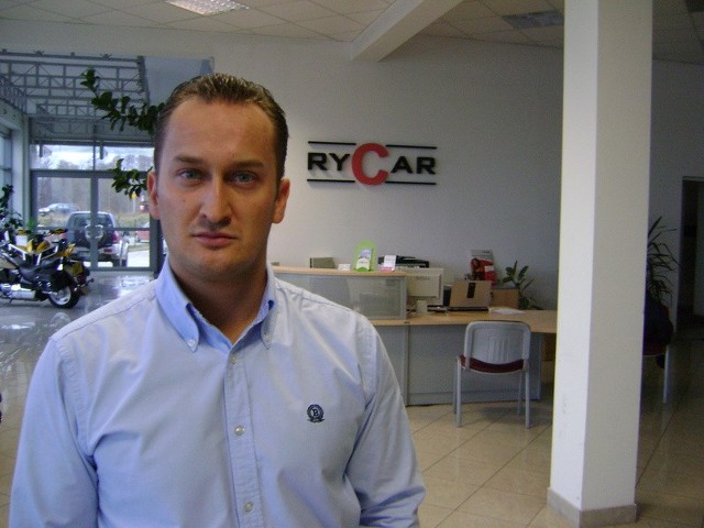 Paweł Kukiełka, prezes zarządu firmy Rycar w Białymstoku